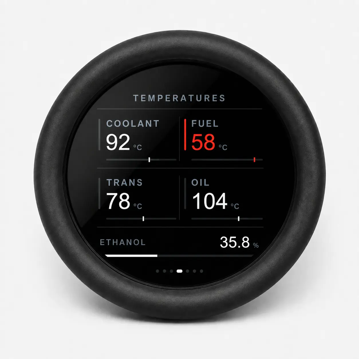 Screen 4 — Temperatures