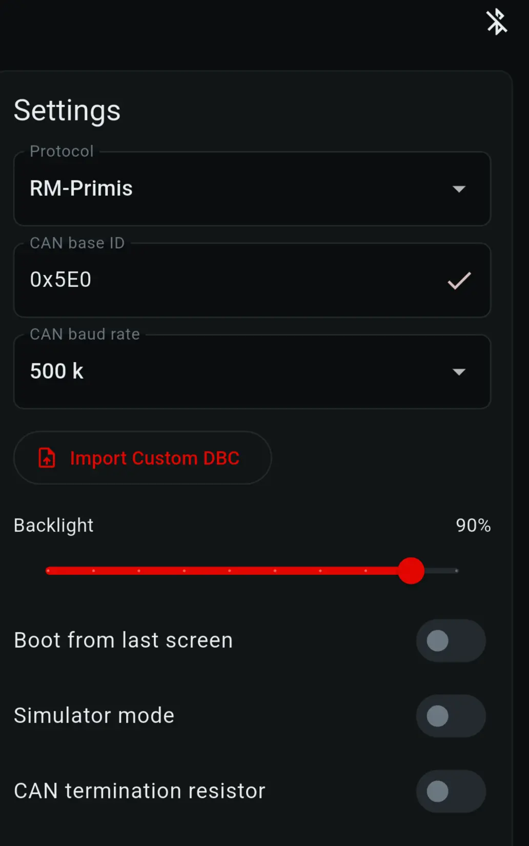 Display Config app