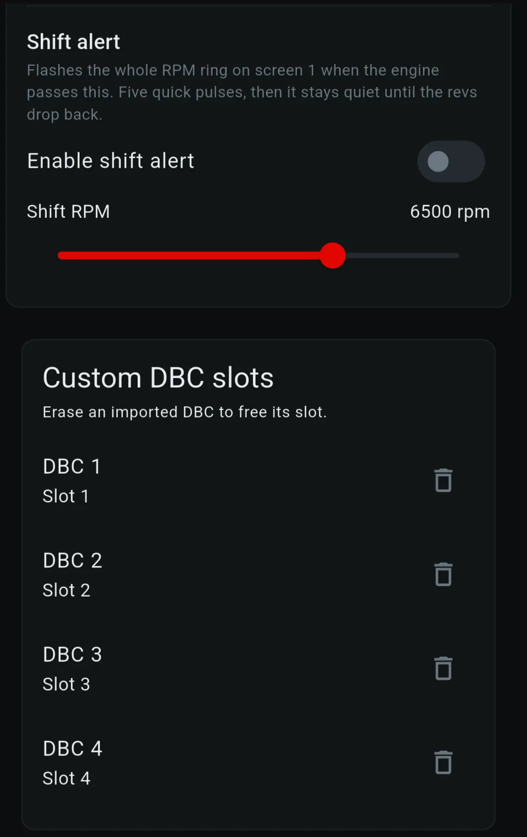 Display Config app